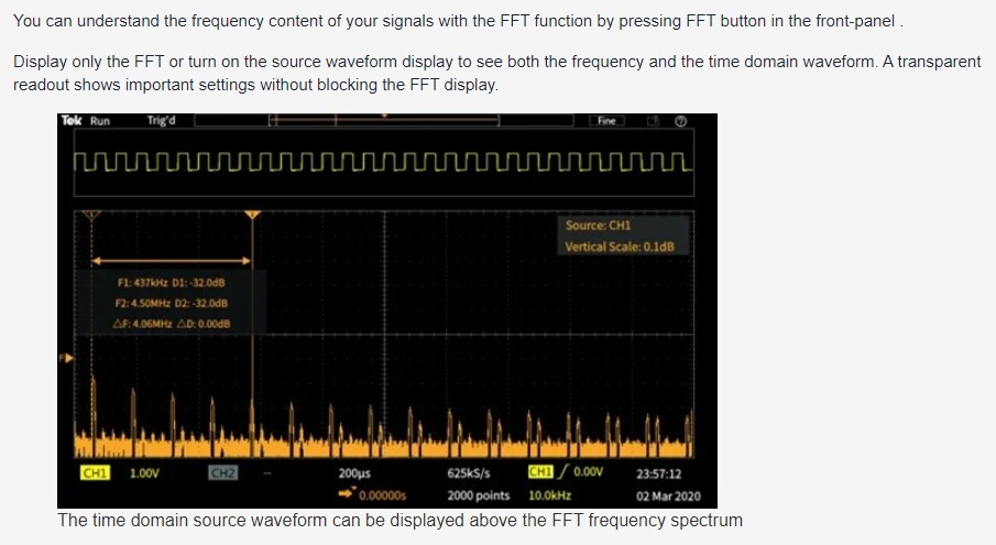 Tektronix TBS1000C数字存储示波器
